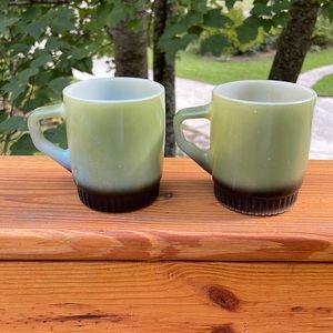 Vintage Anchor Hocking Fire King Mugs